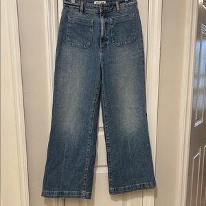 ROLLA'S Women's Blue Flare Jeans Size 28